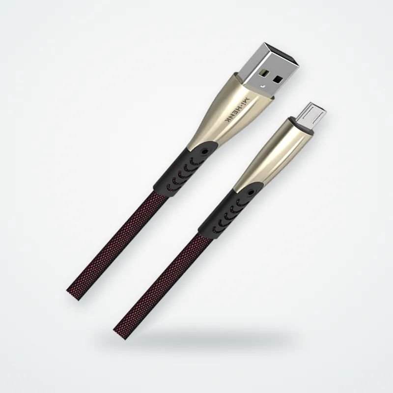Micro USB Çinko Halat Şarj Kablosu