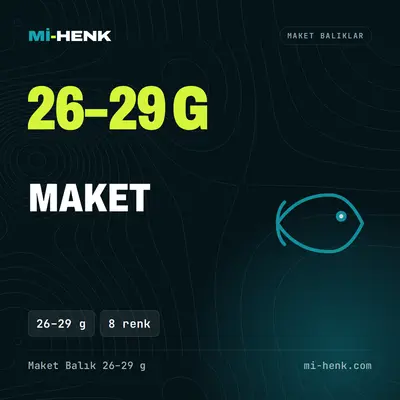 Maket Balık 26–29 g
