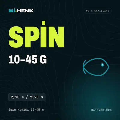 Spin Kamışı 10–45 g
